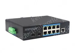 8-port 10/100BASE-TX+2G SFP Managed Industrial POE Switch