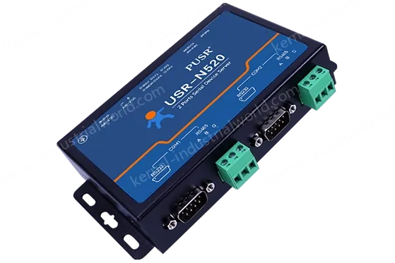 RS-232/485 serial devices to the TCP/IP network