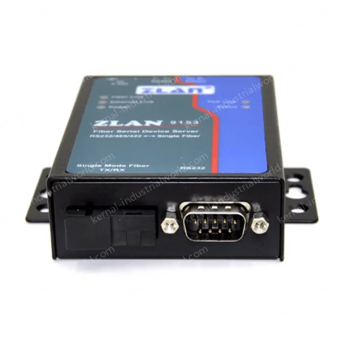 Serial server type optical fiber to serial port