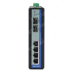 UOTEK UT-6406GM serial 4 Electrical Ports + 2 Optical Ports Full Gigabit Managed Ethernet Switch