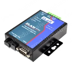 Level-type fiber-to-serial port