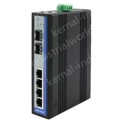 UOTEK UT-6406GM serial 4 Electrical Ports + 2 Optical Ports Full Gigabit Managed Ethernet Switch