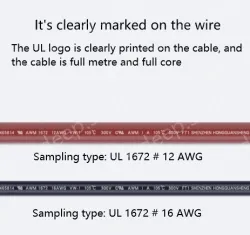 Transformer Cable 10AWG Black