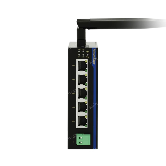 5 Ports Din-Rail Industrial WIFI dual band Wireless Router